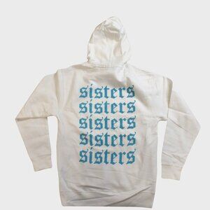 Sisters Apparel Mens Womens Sisters James Charles Brand White Hoodie New Medium